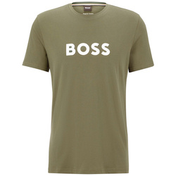 T-shirt Męski BOSS 33742185 Zielony